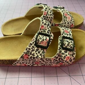 Girls two strap sandals. Lightly worn